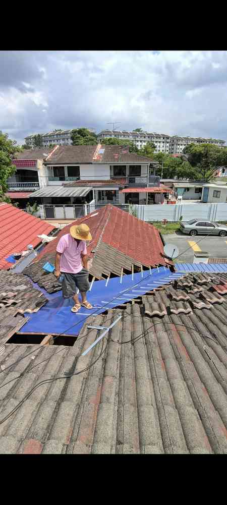 Pakar repair bumbung bocor taman impian emas Johor Bahru sekitar
