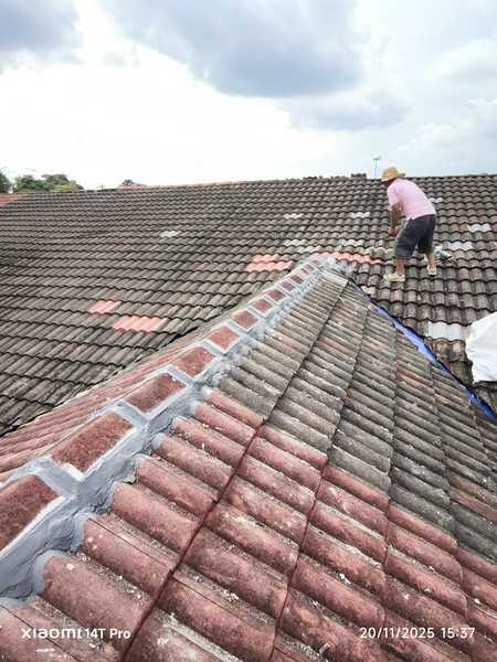 Pakar repair bumbung bocor taman impian emas Johor Bahru sekitar