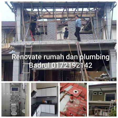 Tukang rumah tukang paip , baiki bumbung bocor taman samudera