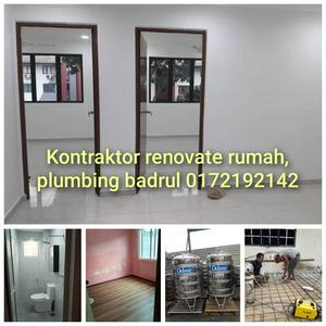 ubahsuai rumah tukang paip renovation contractor taman samudera