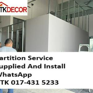 Batang Berjuntai Partition  CALL HTK Gypsum Board SELANGOR