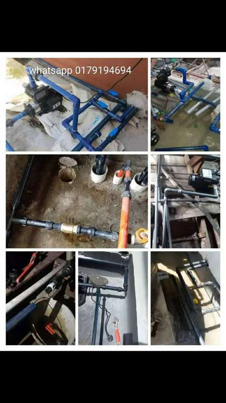 Tukang paip taman semarak warisan Sepang Selangor whtspp