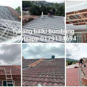 Tukang bumbung taman semarak warisan Sepang Selangor whtspp