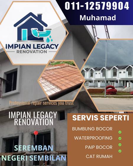 Tukang repair rumah dan paip Seremban n9