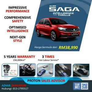 Proton Proton Saga | Proton Gombak | Proton Batu Caves | Proton Selayang | Proton Sales Advisor | Azhar Proton 2026