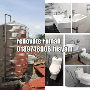 renovation contractor dan plumbing taman rowther gombak
