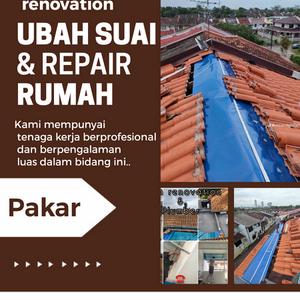 Tukang repair bumbung bocor area tebrau  Arief (Home service) Johor