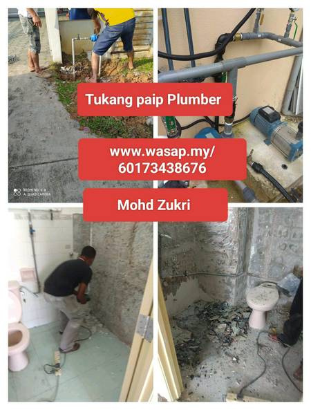 Tukang paip plumber service area Bentong