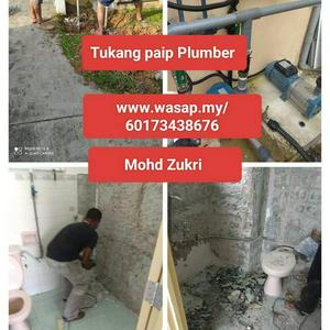 Tukang paip plumber service area Bentong