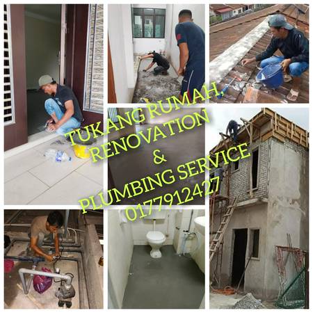 TUKANG RUMAH, RENOVATION & PLUMBING OLAK LEMPIT BANTING  MOHD IKMAL