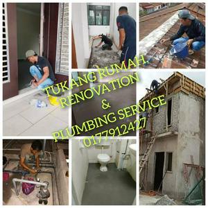 TUKANG RUMAH, RENOVATION & PLUMBING OLAK LEMPIT BANTING  MOHD IKMAL