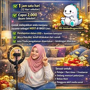 JANA INCOME DARI RUMAH — HOST BIGO LIVE