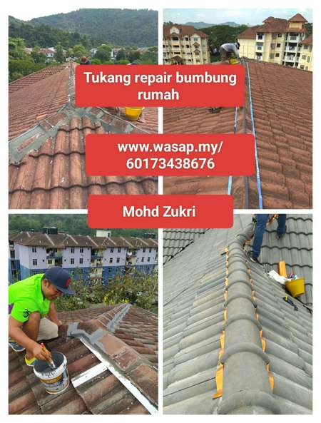 Tukang repair Bumbung Bocor area Maran Pahang