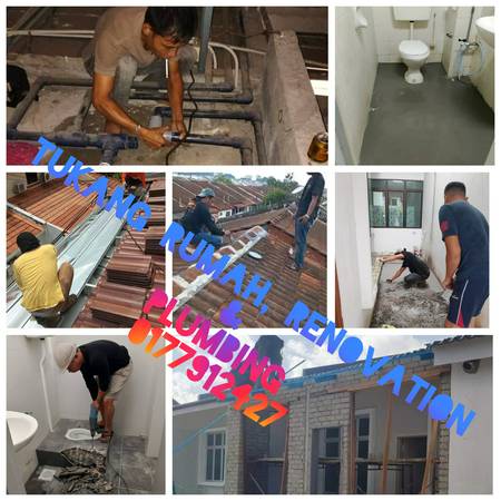 TUKANG RUMAH, RENOVATION & PLUMBING RTB BUKIT CHANGGANG  MOHD IKMAL