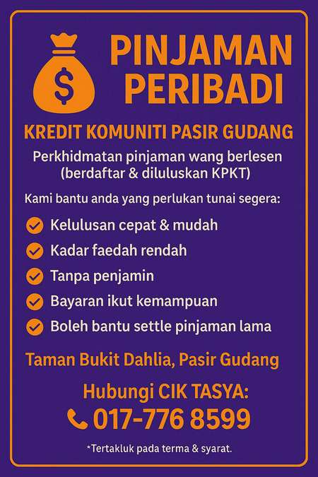 KREDIT KOMUNITI PASIR GUDANG JOHOR