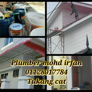 Plamber,Renovation Mohd irfan  tukang baiki atap bubung paip,cat Area punca alam