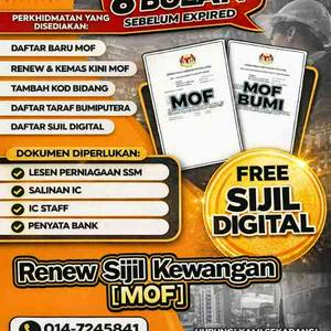 DAFTAR LESEN KEMENTERIAN KEWANGAN MOF