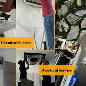 Georgetown Aircond Service  CALL HTK Servis Airkon Penang 冷气服务