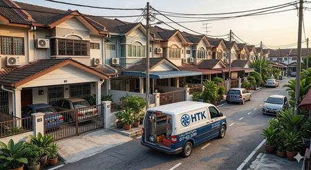 Tanjung Bungah Aircond Service  CALL HTK Servis Airkon Penang 冷气服务