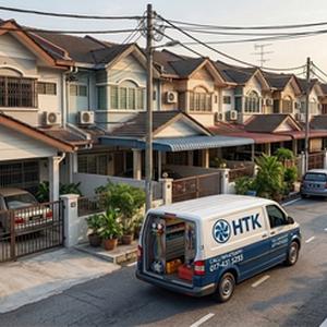 Tanjung Bungah Aircond Service  CALL HTK Servis Airkon Penang 冷气服务