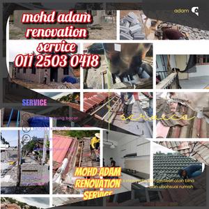 mohd adam tukang rumah/paip senawang