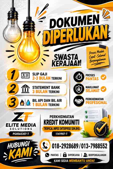 Perkhidmatan Kredit komuniti pasir gudang johor bumiputra sahaja