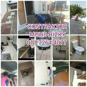 Baiki atap rumah bocor.plumber.johor Bahru