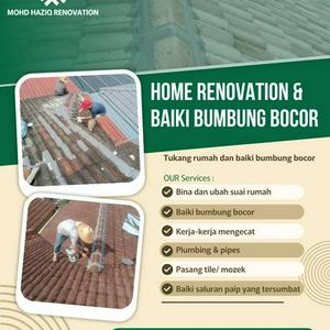 PERMAS JAYA TUKANG BAIKI BUMBUNG DAN RENOVATION