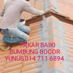 Baiki atap bocor.plumber impian mas Johor Bahru
