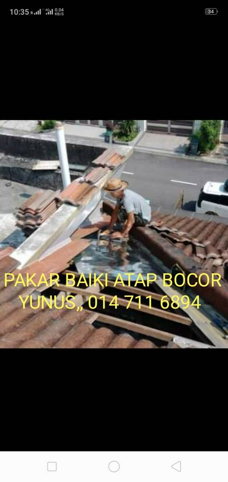 Tukang cat rumah.baiki atap bocor.plumber.skudai Johor Bahru