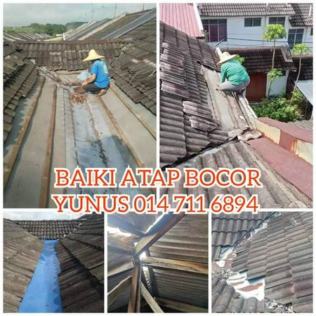 Plumbing.baiki atap bocor.cat rumah.impian mas Johor Bahru