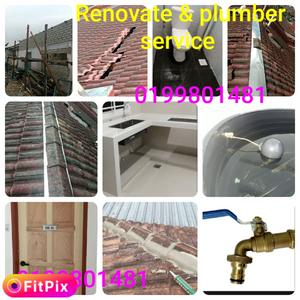 Desa Skudai Johor plumber service dan Renovate rumah