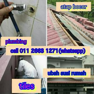 Taman Munsyi Ibrahim Renovation Baiki Atap Bocor