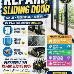 Tukang service seliding door Sentul