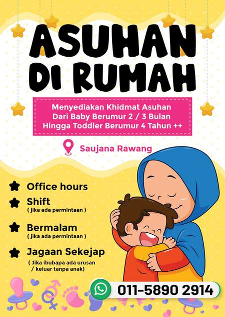 Khidmat Pengasuh Baby - Saujana Rawang