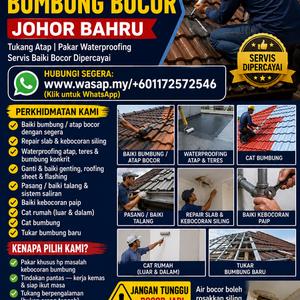 Kontraktor bumbung taman perling JB (ARZAN HOME SERVICE)
