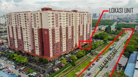 UNTUK DIJUAL – LOT KEDAI BAWAH FLAT, DESA MENTARI 3, PETALING JAYA