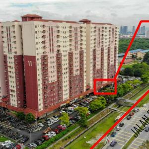 UNTUK DIJUAL – LOT KEDAI BAWAH FLAT, DESA MENTARI 3, PETALING JAYA