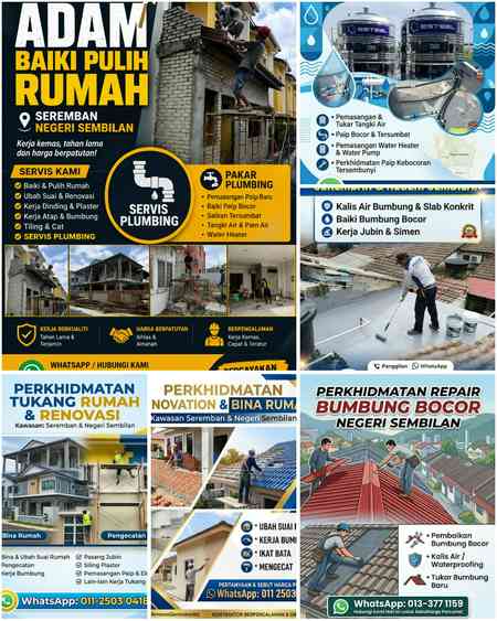 adam tukang rumah paip